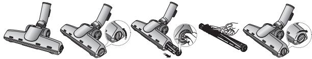 SAMSUNG SR8875 - 2-STEP BRUSH - 4