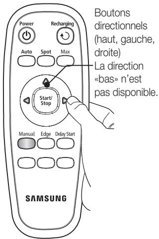 SAMSUNG SR8841 NAVIBOT - UTILISATION DU ROBOT ASPIRATEUR - 5