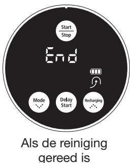 SAMSUNG SR8841 NAVIBOT - De functie Reiniging hervatten - 2