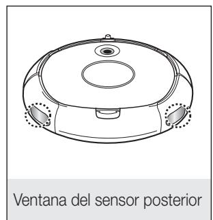 SAMSUNG SR8841 NAVIBOT - Desactive el conmutador de encendido de la parte inferior de la unidad principal antes de limpiar la aspiradora robot. - 5