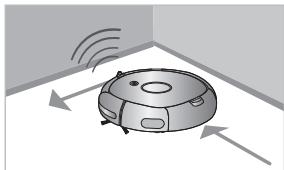 SAMSUNG SR8857 NAVIBOT CLASSIC - ZIJBORSTEL REINIGIN - 1