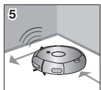 SAMSUNG SR8857 NAVIBOT CLASSIC - DIVERSE REINIGINGSMODI - 5
