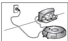 SAMSUNG SR8857 NAVIBOT CLASSIC - Cuando instale la estación de energia, no deje el cable de alimentación expuesto en el sueño. - 1