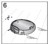 SAMSUNG SR8980-NAVIBOT-S - VERSCHIEDENE REINIGUNGSMODI - 6