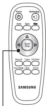 SAMSUNG SR8980-NAVIBOT-S - Open alle deuren als u alle kamers wilt reinigen. - 2