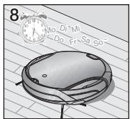 SAMSUNG SR8980-NAVIBOT-S - VERSCHIEDENE REINIGUNGSMODI - 8