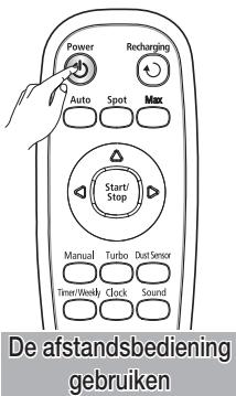 SAMSUNG SR8980-NAVIBOT-S - Het apparatus uitzetten - 1