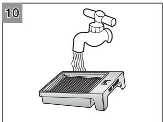 SAMSUNG SR8980-NAVIBOT-S - HET FILTER VAN DE AUTOMATISCHE STOFBAKLEGER REINIGEN. - 10