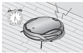 SAMSUNG SR8980-NAVIBOT-S - Sie können den Robo-Sauger mit der Fernbedienung selbst steuern, um eine bestimmte Stelle zu reinigen. - 5