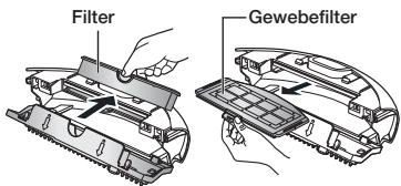 SAMSUNG SR8980-NAVIBOT-S - Entleeren Sie vor dem Reinigen den Staubbehälter. - 4