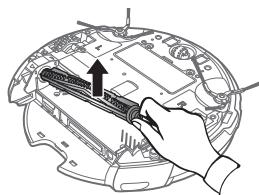 SAMSUNG SR8980-NAVIBOT-S - Geräteunterseite aus, ehe Sie den Robo-Sauger reinigen. - 4