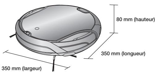 SAMSUNG SR8980-NAVIBOT-S - Caractéristiques techniques du produit - 1
