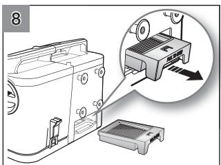 SAMSUNG SR8980-NAVIBOT-S - REINIGEN DER FILTER AN DER AUTOMATISCHEN ENTLEERSTATION - 8