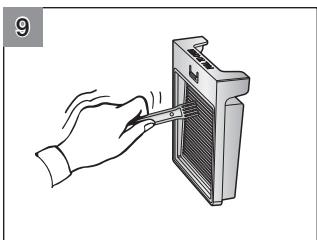 SAMSUNG SR8980-NAVIBOT-S - REINIGEN DER FILTER AN DER AUTOMATISCHEN ENTLEERSTATION - 9