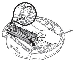 SAMSUNG SR8980-NAVIBOT-S - De zuigborstel reinigen - 7