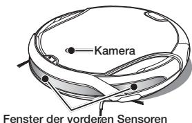 SAMSUNG SR8980-NAVIBOT-S - Schalten Sie stets den Hauptschalter an der Geräteunterseite aus, ehe Sie den Robo-Sauger reinigen. - 3