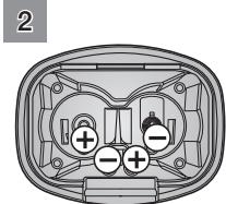 SAMSUNG SR8980-NAVIBOT-S - Batterien einsetzen - 2