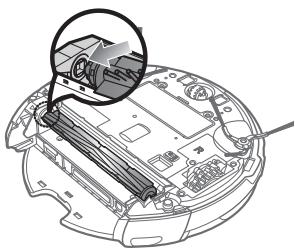 SAMSUNG SR8980-NAVIBOT-S - Nettoyage de la BROSSE principale - 6