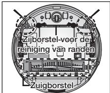 SAMSUNG SR8980-NAVIBOT-S - Als u vreemde stoffen verwijdert, gebruik dan.altijd de reinigingsborstel nadat de aan-uitschakelaar isuitgeschakeld. - 1