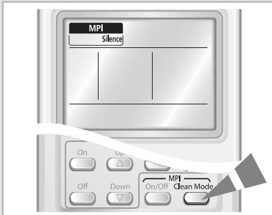 SAMSUNG AQV09MWAX - Sélection du mode MPI (icône de micro-plasma) - 2