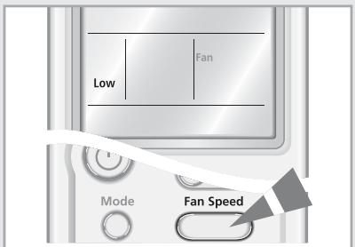 SAMSUNG AQV18MWAX - Sélection du mode ventilation - 3