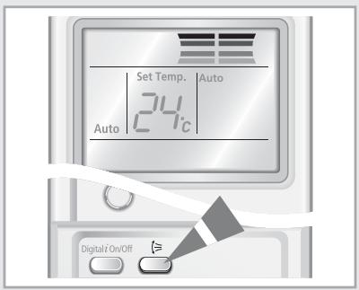 SAMSUNG AQV18MWAX - Ajustement de la direction du courant d'air - 1