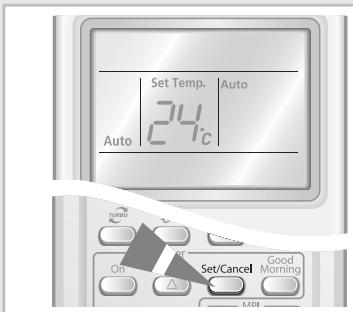 SAMSUNG AQV18MWAX - Pour annuler la minuterie d'arrêt - 4