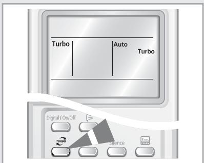 SAMSUNG AQV24MSAN - Sélection de la fonction Turbo - 2