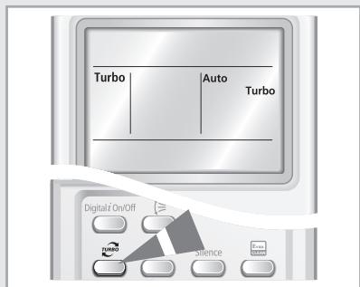 SAMSUNG AQV24VBGX - Sélection de la fonction Turbo - 2