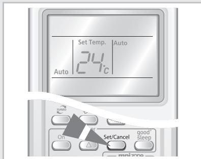 SAMSUNG AQV24VBGX - Pour annuler la minuterie d'arrêt - 4