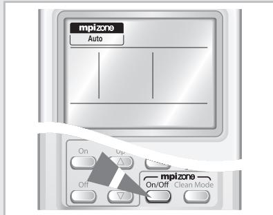 SAMSUNG AQV24VBGX - Sélection du mode mpizone - 1