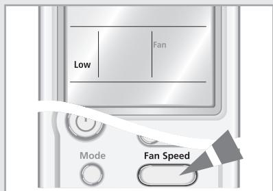 SAMSUNG AQV24VBGX - Sélection du mode ventilation - 3