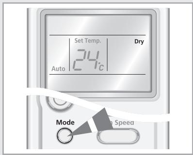 SAMSUNG AQV24VBGX - Sélection du mode séchage - 2