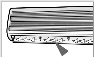SAMSUNG AS09A6ME - Réglez le flux d'air horizontal - 2