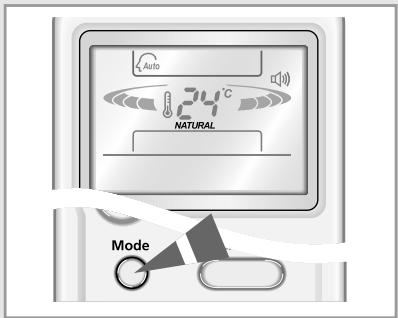 SAMSUNG AS12HPBN/MOC - Sélection du mode Automatique - 2