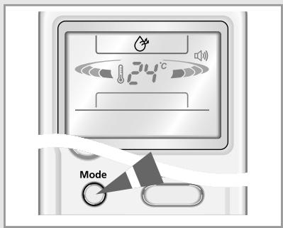 SAMSUNG AS12HPBX - Sélection du mode Chauffage - 7