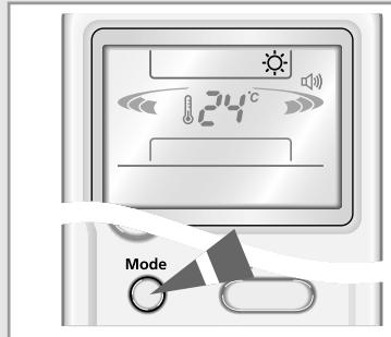 SAMSUNG AS12HPBX - Sélection du mode Chauffage - 2