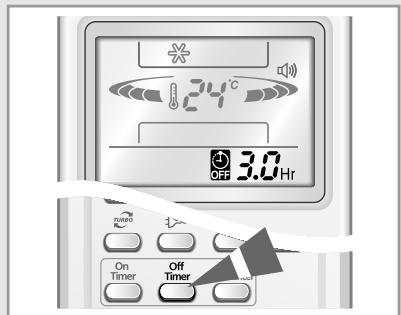 SAMSUNG AS12HPBX - Pour annuler la minuterie de démarrage - 1