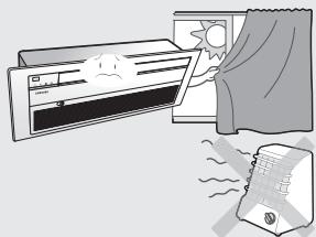 SAMSUNG AV-XCMH036EE - LORS DE L'INSTALLATION - 1