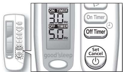 SAMSUNG AV-XWNH056EE - L'heure de Minuterie On est avant l'heure de Minuterie Off - 1
