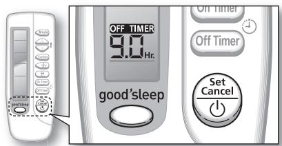 SAMSUNG AV-XWNH056EE - Mode good'sleep - 3