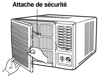 SAMSUNG AW0800A - Démontage et remontage de la grille frontale - 1