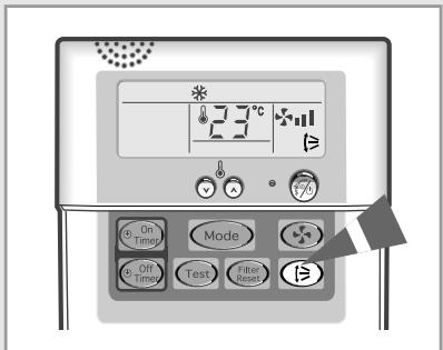 SAMSUNG CH18ZAX - Comment Régler l'Orientation du Flux d'Air - 2