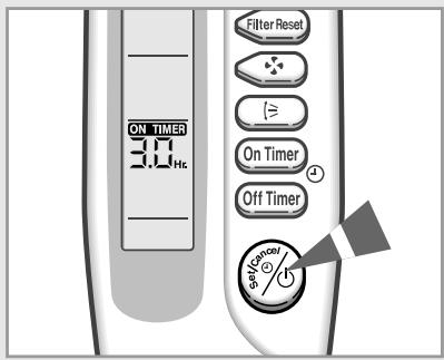 SAMSUNG CH18ZAX - Comment Régler la Minuterie de Mise en Marche - 2