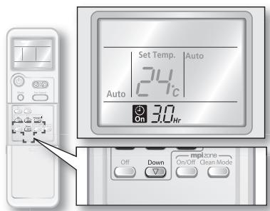 SAMSUNG MH026FJEA - Combinaison de l'on timer et l'off timer - 1