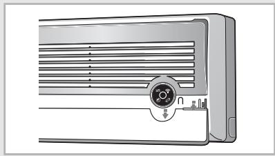 SAMSUNG SC-07AS2 - Vous pouvez faire fonctionner le climatiseur directement sur l'unité intérieure si la télécommande est perdue ou endommagée. - 1