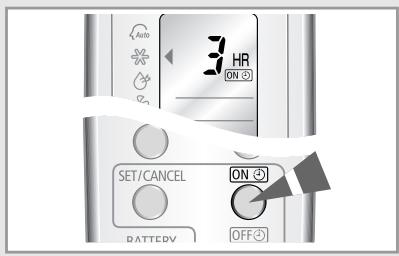 SAMSUNG SH-09AW8 - Régler la minuterie de mise en marche - 1