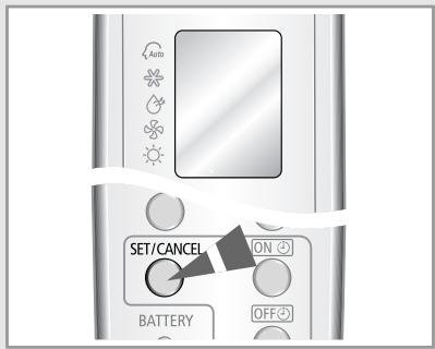 SAMSUNG SH-09ZWH/SEK - Annuler la minuterie de mise en marche - 1