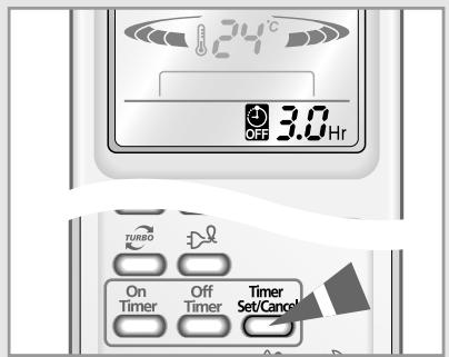 SAMSUNG SH-24ZP6DX/XFO - Annuler la minuterie d'arrêt - 2