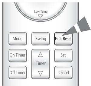 SAMSUNG AV-XCSH028EE - Sortir le filtre à air. - 3